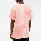 CLOTT-Shirt By CLOT Script Tie Dye Logo T-Shirt in Red