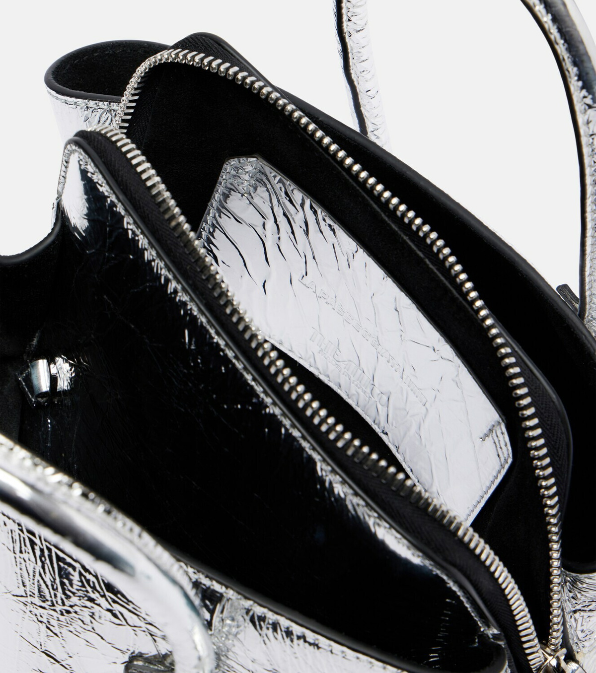 The Attico La Passeggiata Mini leather tote bag