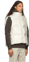 Undercover Off-White Down Puffer Vest