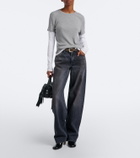 SLVRLAKE Hailey barrel-leg jeans