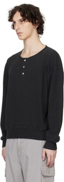 OUR LEGACY Black Ballon Henley