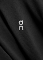 ON Train-t Logo Cropped Jersey T-shirt Black