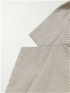Folk - Unstructured Linen and Cotton-Blend Blazer - Gray