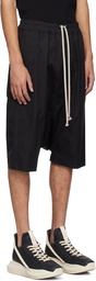 Rick Owens Black Rick's Pods Shorts