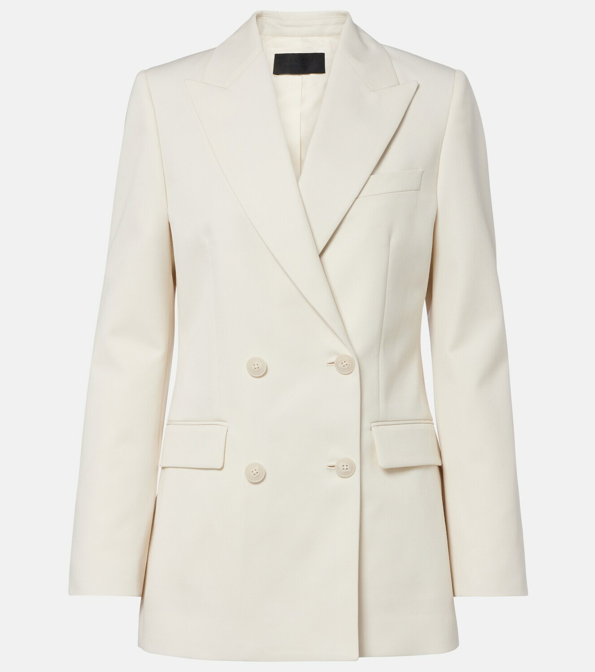 Nili Lotan Weston double-breasted virgin wool blazer