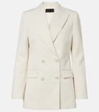 Nili Lotan Weston double-breasted virgin wool blazer