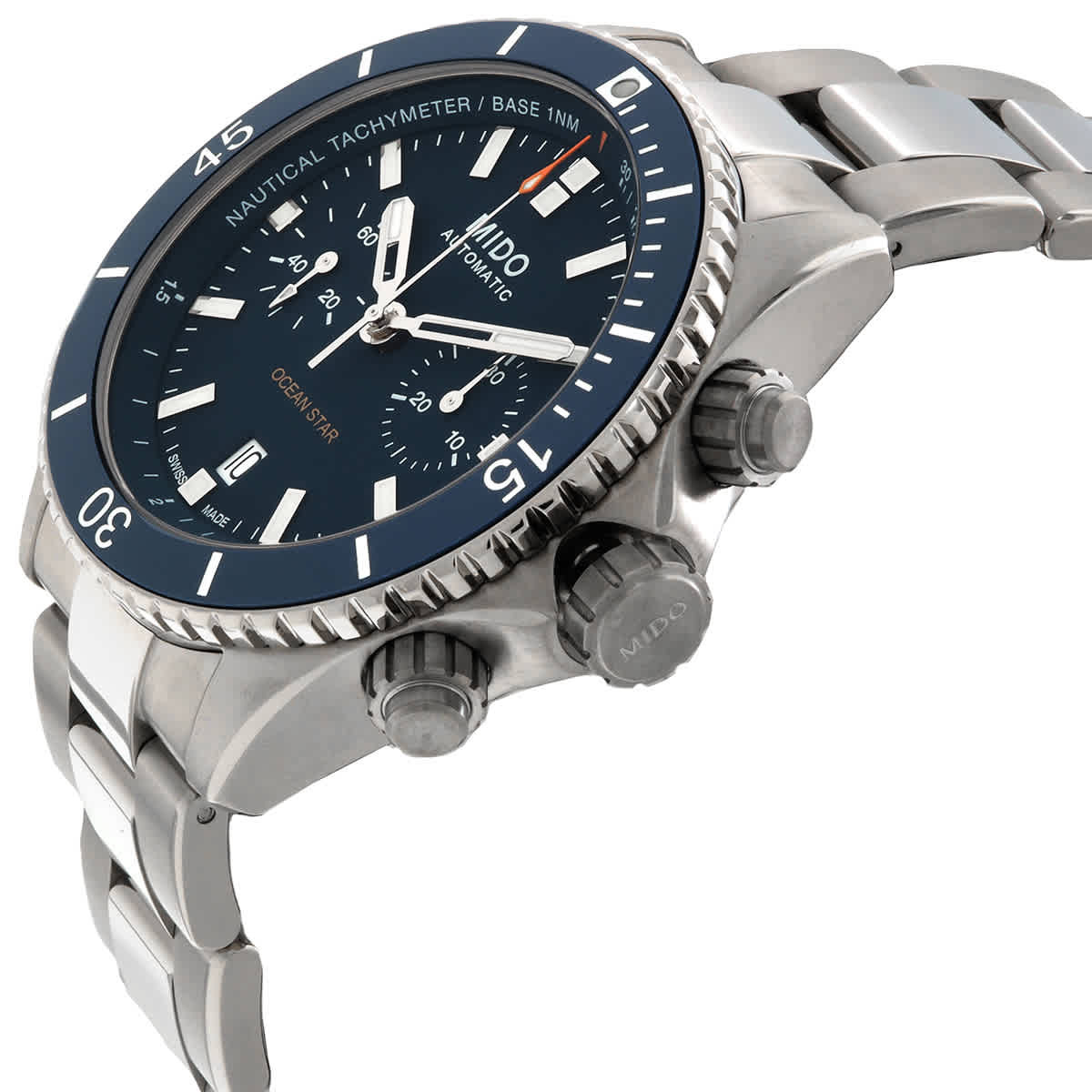 Mido Ocean Star Chronograph Automatic Blue Dial Watch M026.627.44.041.00