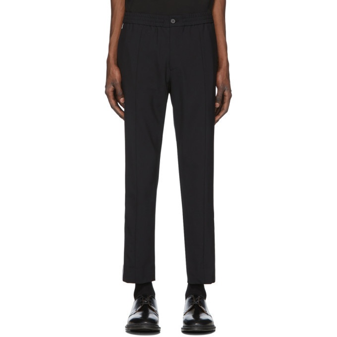 Photo: Solid Homme Black Piping Trousers