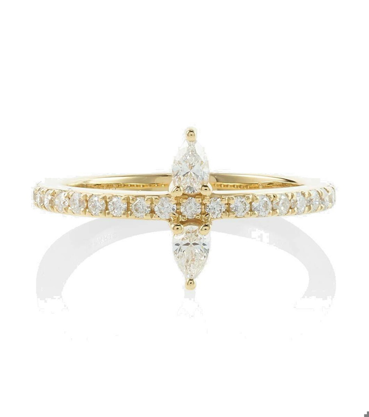 Photo: Persée Héra 18kt gold ring with diamonds