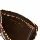 Comme des Garçons Wallet SA3100TS Triple Stitch Wallet in Brown 