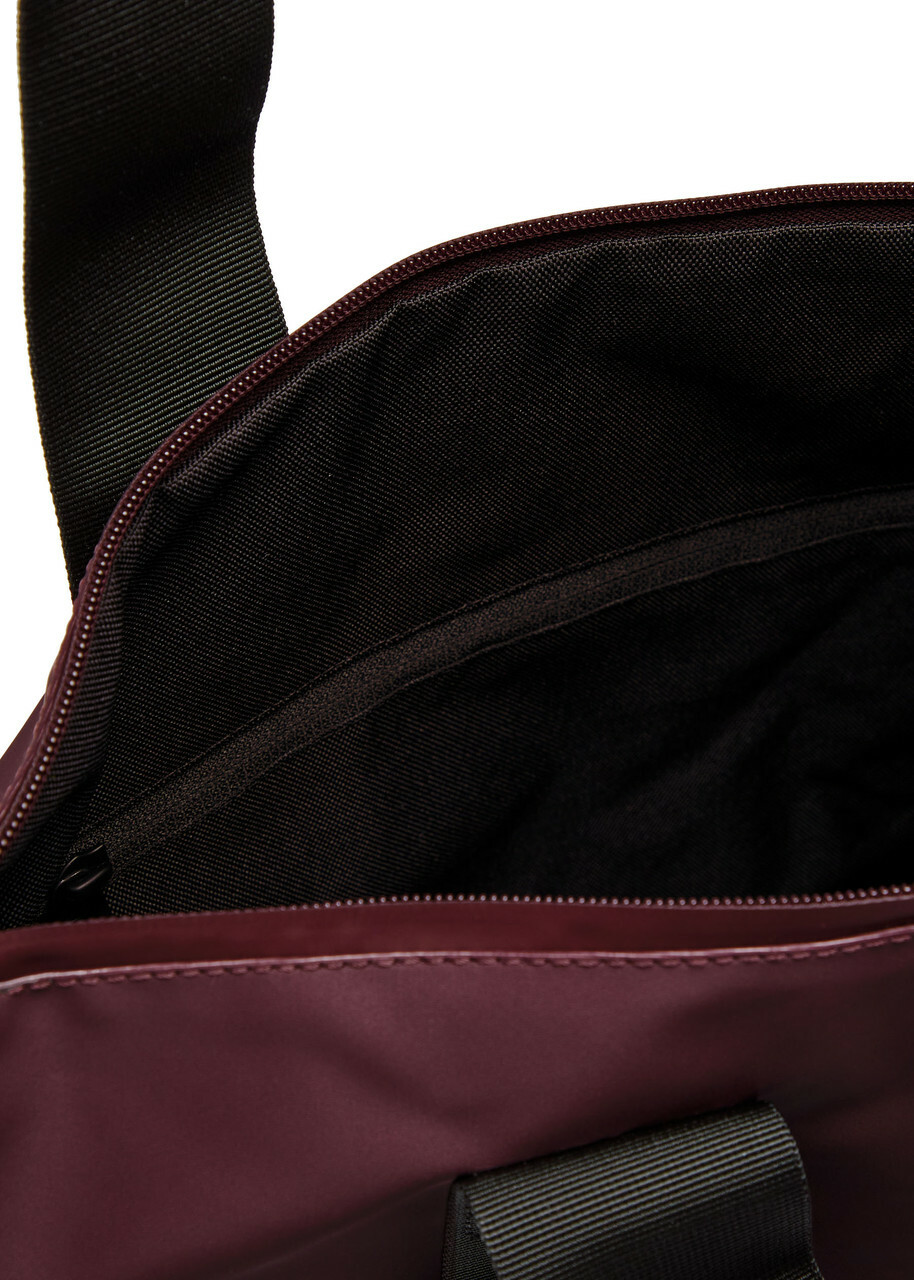 Rains Mini Rubberised Tote - Burgundy - One Size