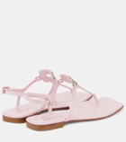 Roger Vivier Viv' By The Sea leather thong sandals