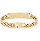 Bunney - 18-Karat Gold ID Chain Bracelet - Gold