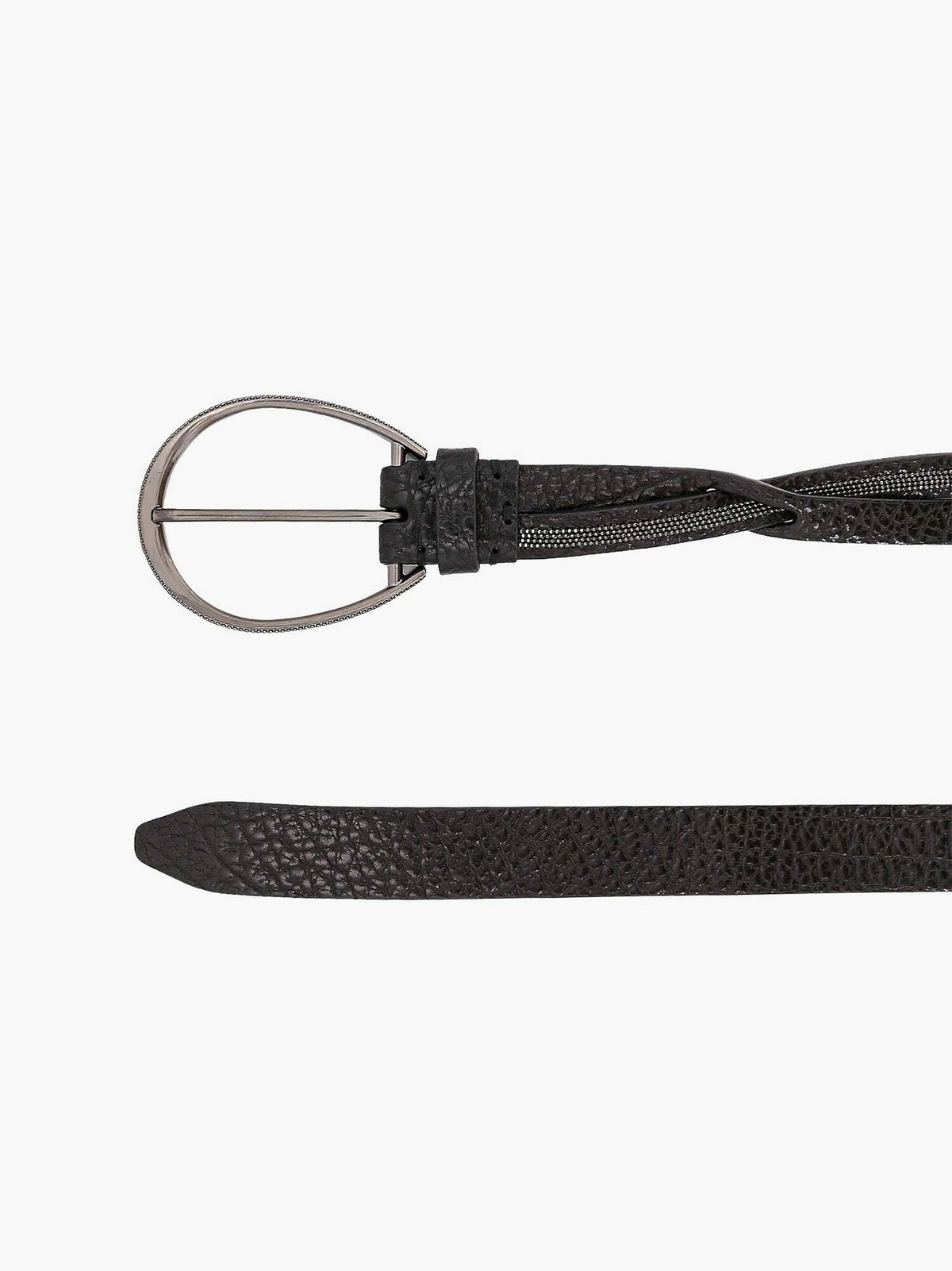 Brunello Cucinelli - Man - Black - Belt main image 1