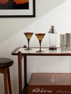 L'Objet - Prism Set of Four Martini Glasses