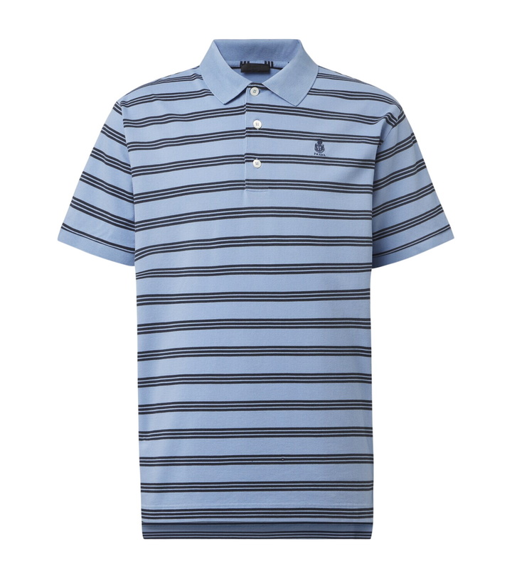 Photo: Prada Striped cotton polo shirt