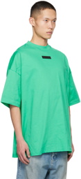 Fear of God ESSENTIALS Green Crewneck T-Shirt