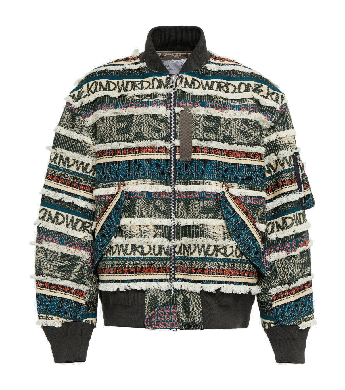 Sacai - x Eric Haze jacquard bomber jacket Sacai Sacai - x Eric Haze jacquard bomber jacket Sacai