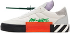 Off-White Gray Floating Arrow Low Vulcanized Sneakers