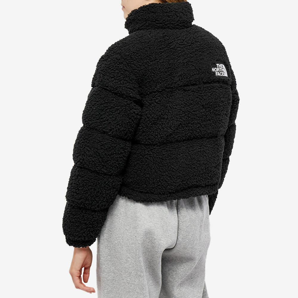 The North Face Women's Sherpa Nuptse Jacket in Tnf Black