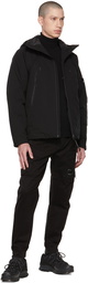 C.P. Company Black Ergonomic-Fit Cargo Pants