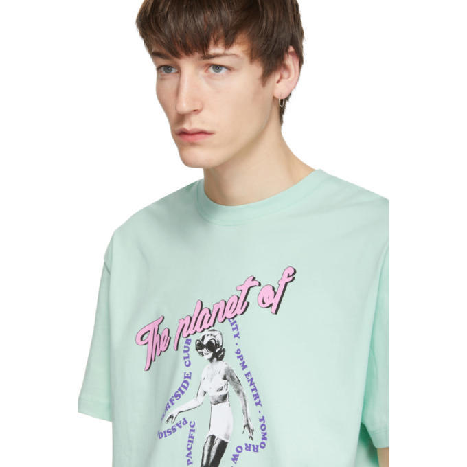 McQ Alexander McQueen Green Planet Of No Return T-Shirt McQ