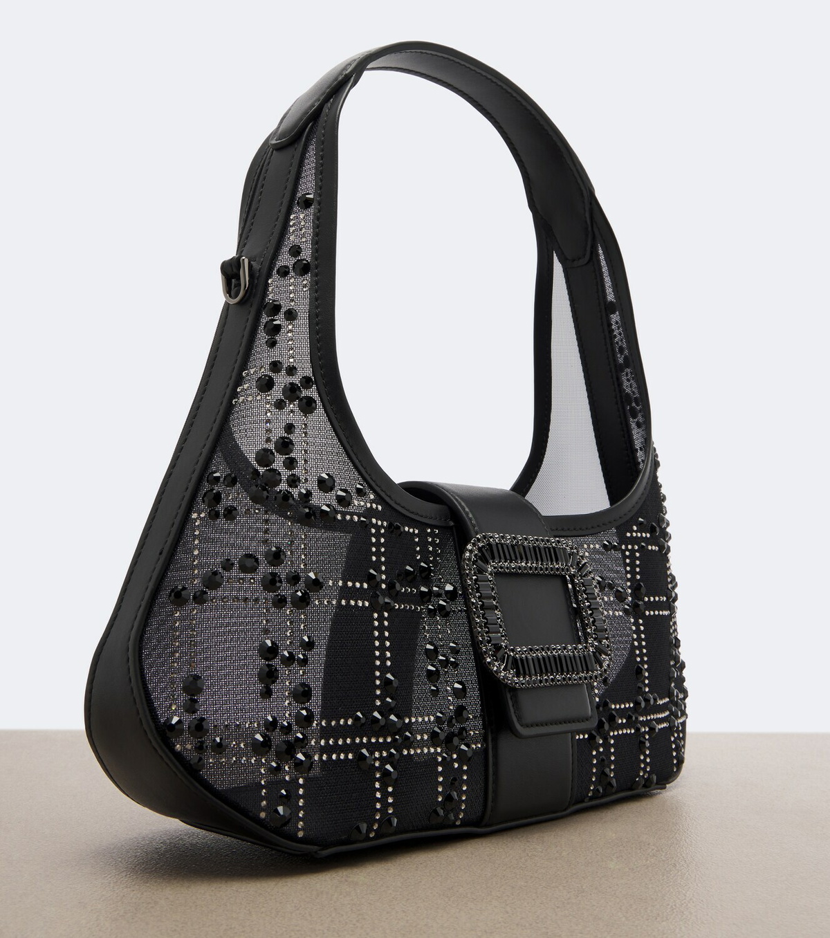 Roger Vivier Pilgrim Mini embellished top-handle bag