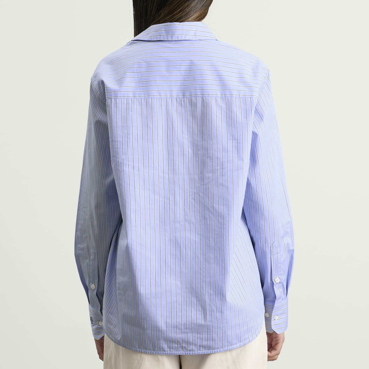 Anine Bing Women's Essie Shirt in Blue Stripe