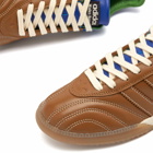 Adidas X Wales Bonner Samba Millennium Sneakers in Desert/Team Royal Blue/Crew Green
