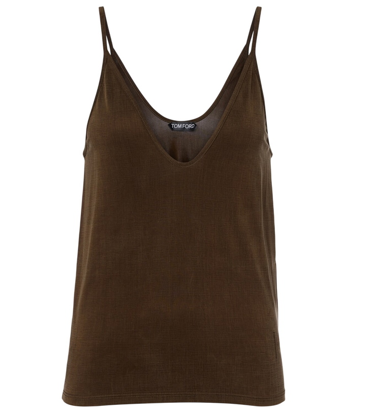 Photo: Tom Ford Jersey tank top