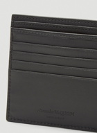 Debossed-Logo Bi-Fold Wallet in Black
