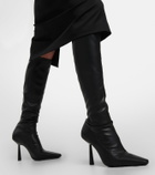 Gia Borghini Rosie 8 faux leather knee-high boots