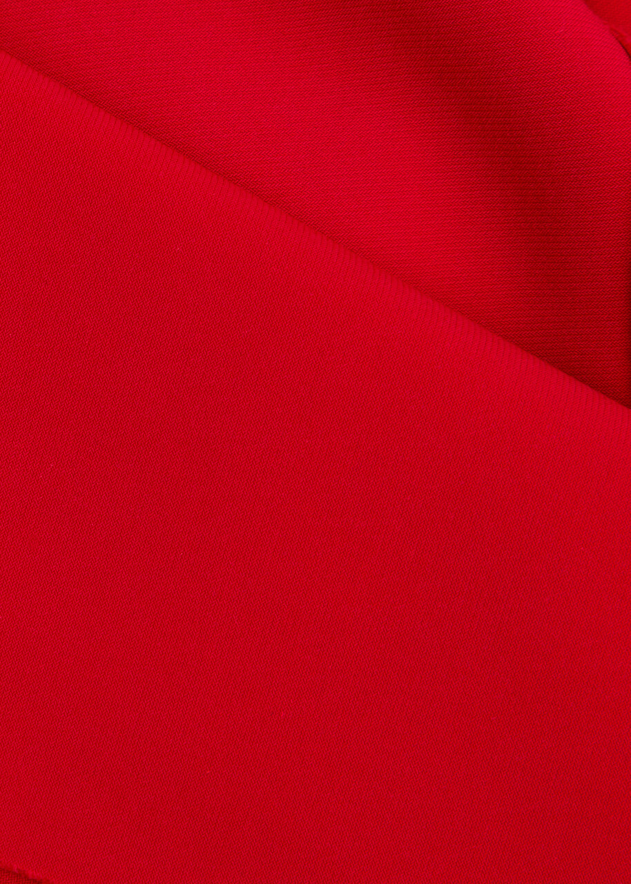 Norma Kamali Stretch-jersey Blazer Red