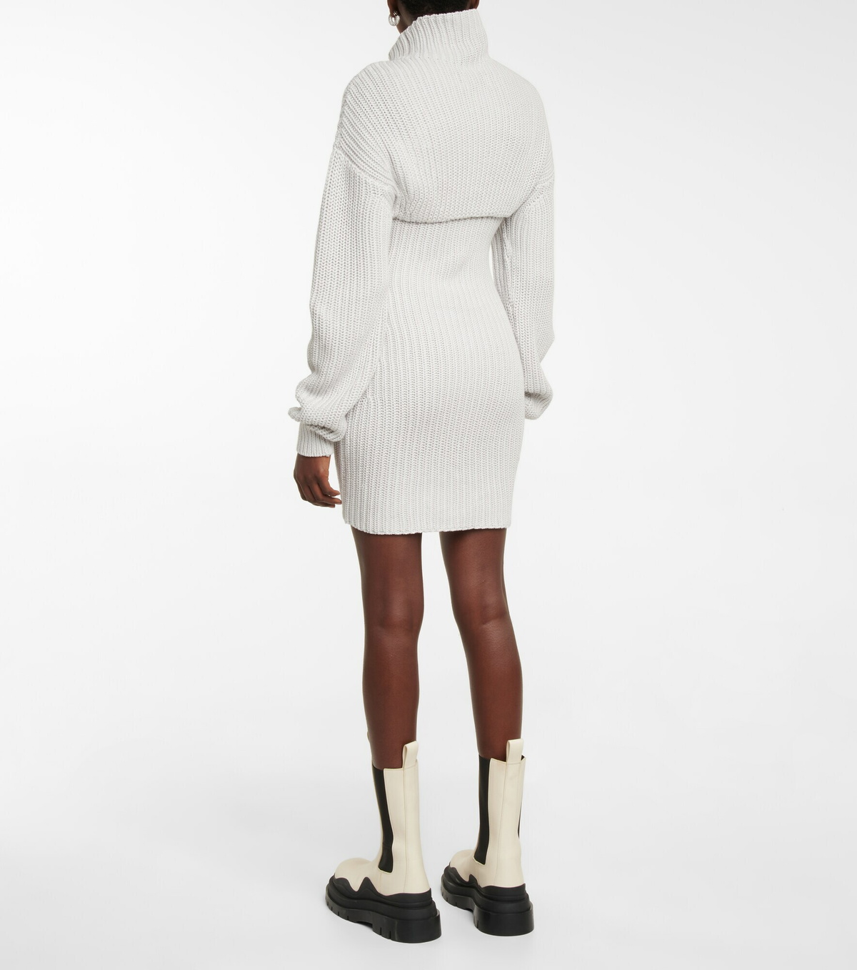 Rta - Jady cotton sweater mini dress