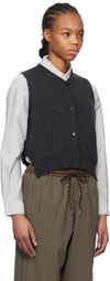 Cordera Gray Wool & Cashmere Vest