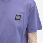 Stone Island Men's Patch T-Shirt in Lavender