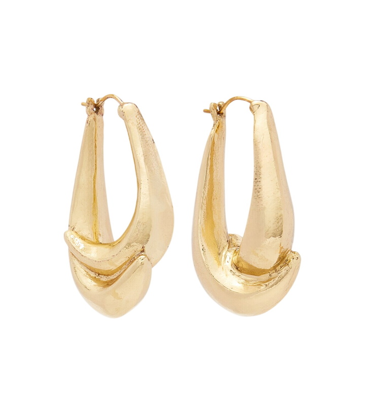 Photo: Alémais Atomic hoop earrings