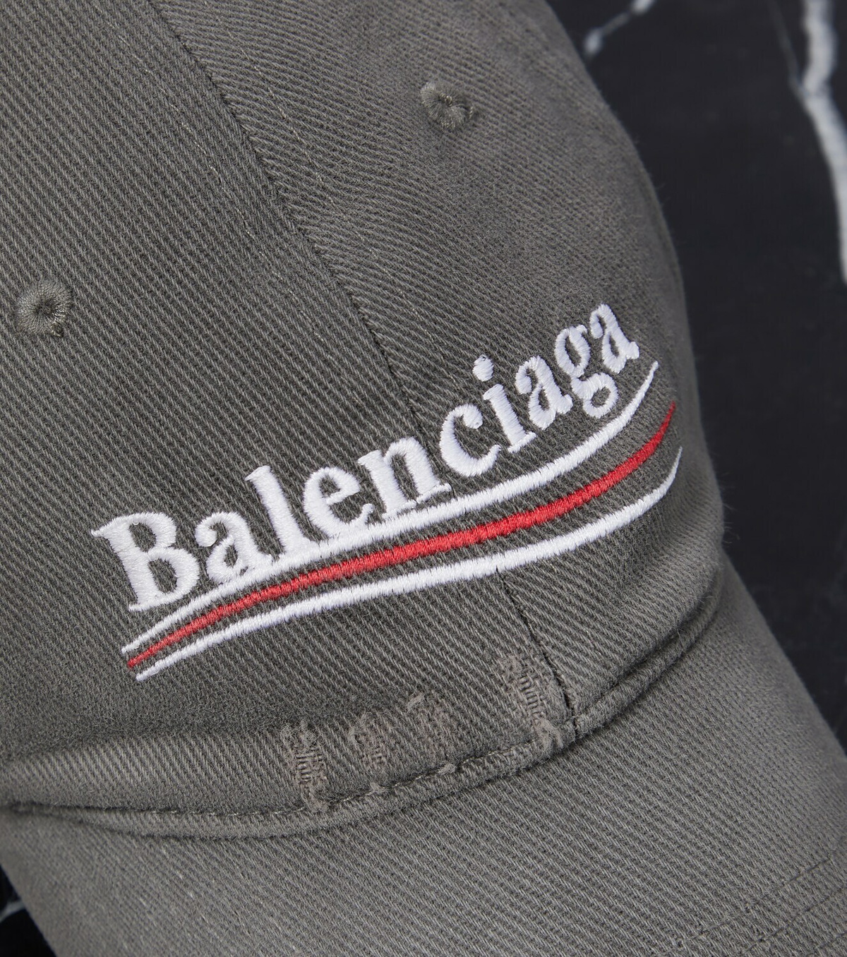 Balenciaga - Embroidered cotton baseball cap