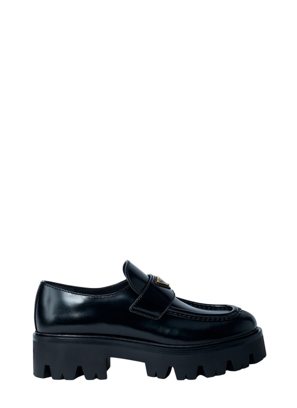 Photo: Prada Brushed Leather Loafers