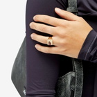 Ellie Mercer Women's One Piece Ring in Gold/Brown