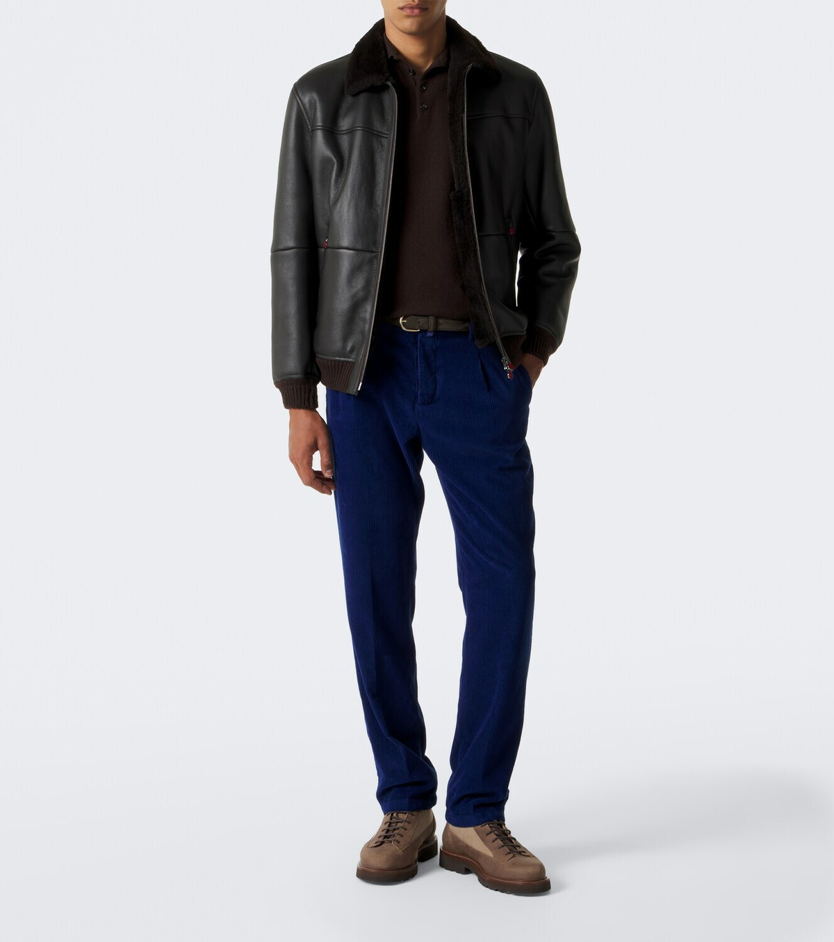 Kiton Cotton straight pants