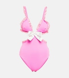 Giambattista Valli - Ruffle-trimmed swimsuit