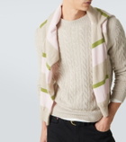 Arch4 Cable-knit cashmere sweater