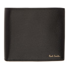 Paul Smith Black and Blue Straw Grain Wallet