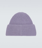 Acne Studios Small Face Logo wool beanie