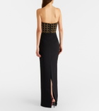 Rebecca Vallance Vesper embellished corset gown