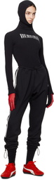 Prototypes Black Toggle Tracksuit Longe Pants