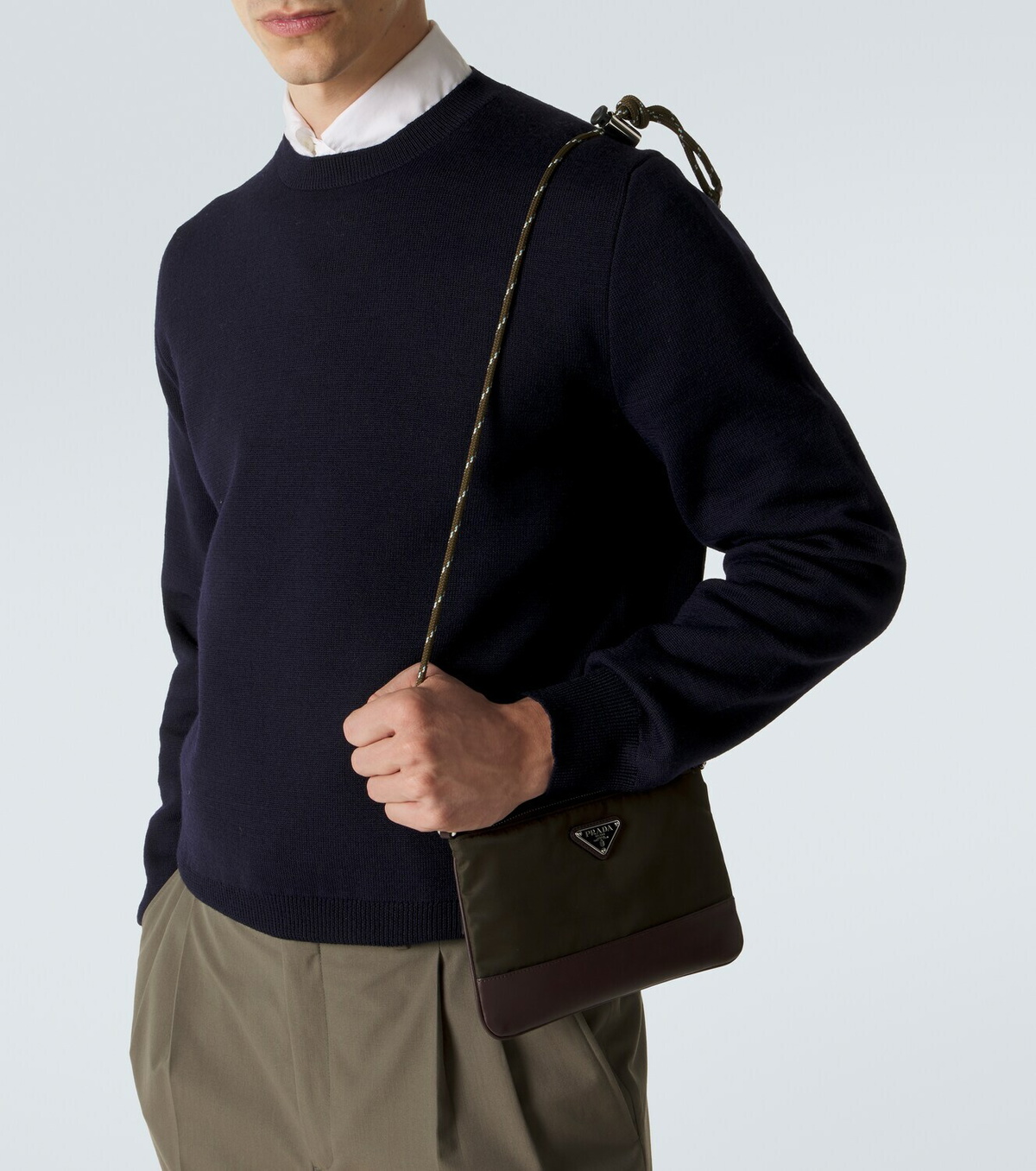 Prada Prada Speedrock Re-Nylon pouch with strap