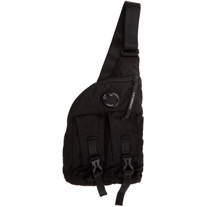 Photo: C.P. Company Black Nylon Messenger Bag