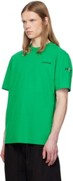 Moncler Genius Moncler x FRGMT Hiroshi Fujiwara Green Maxi Logo T-shirt